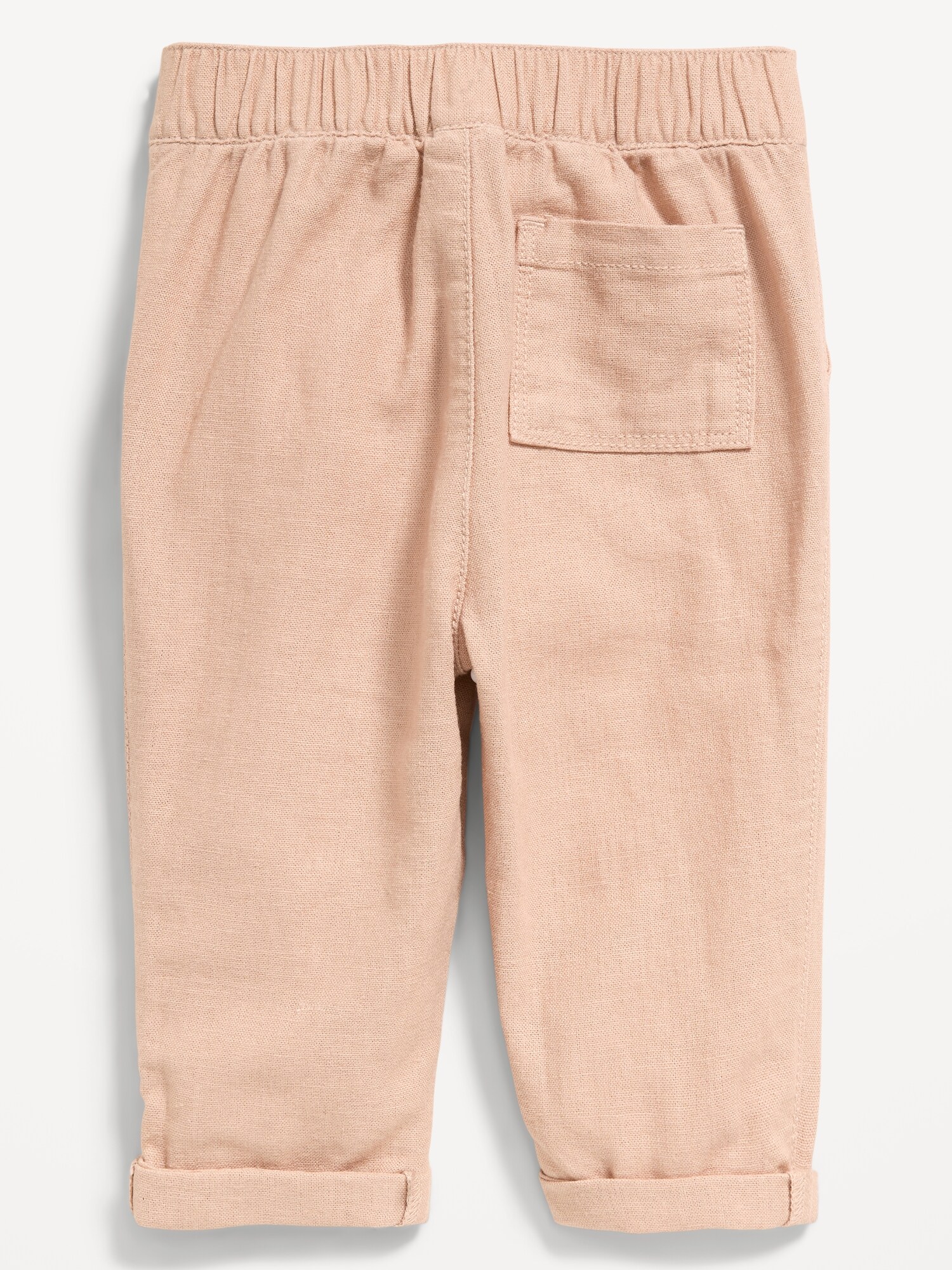 Брюки Old Navy Linen-Blend Pants для малышей, цвет: Rock Crystal — фото 3