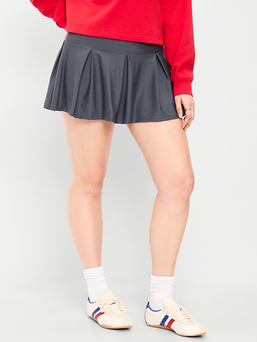 Image number 4 showing, Extra High-Waisted Drop-Waist PowerSoft Skort