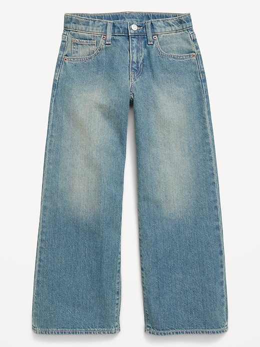 Image number 4 showing, Super Baggy Wide-Leg Jeans for Girls