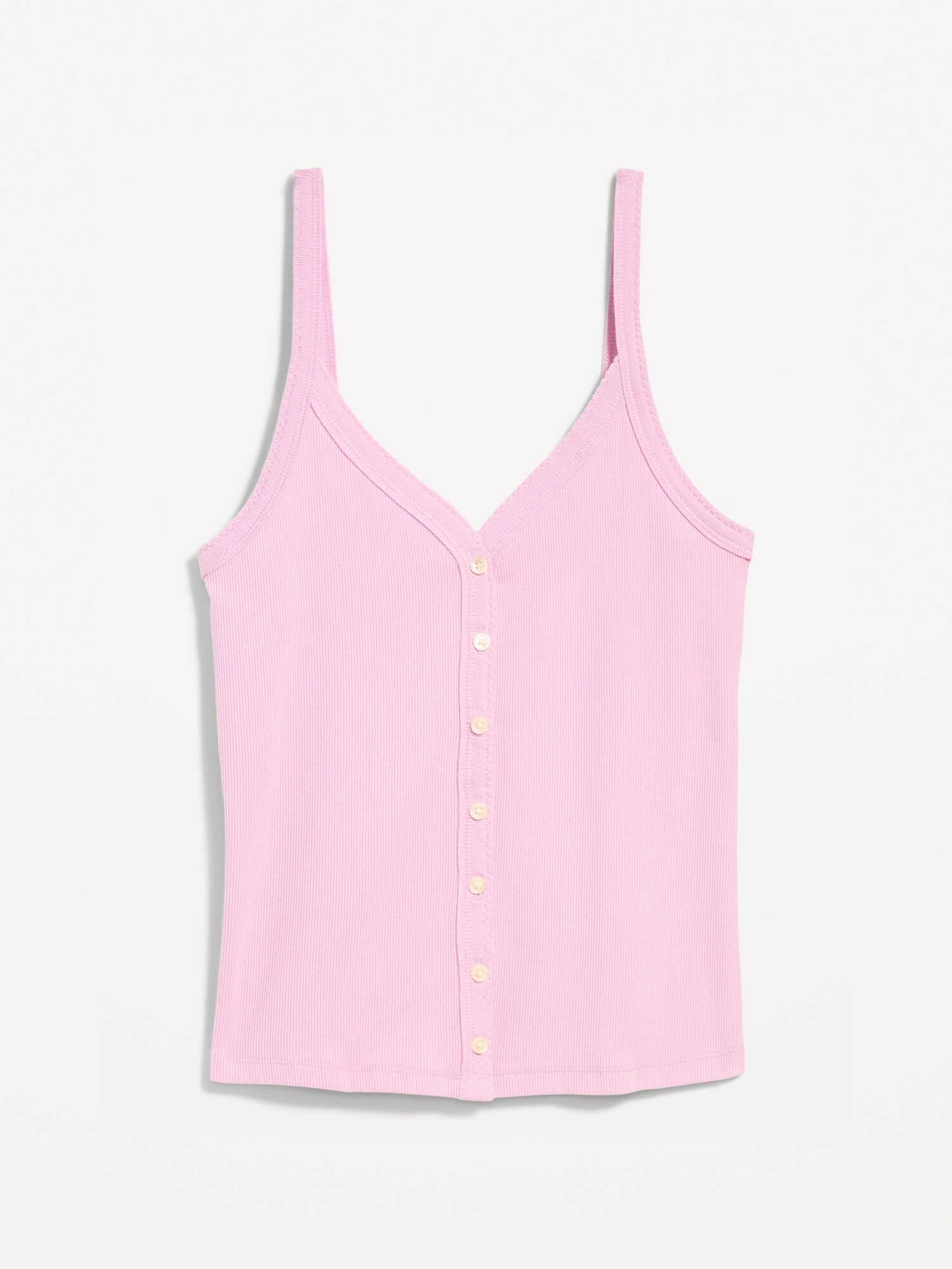 Женский топ Old Navy Button-Front Cami Tank Top, цвет: Bergamot — фото 4