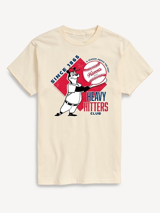 Hamms Heavy Hitters Club Short Sleeve Graphic T-Shirt
