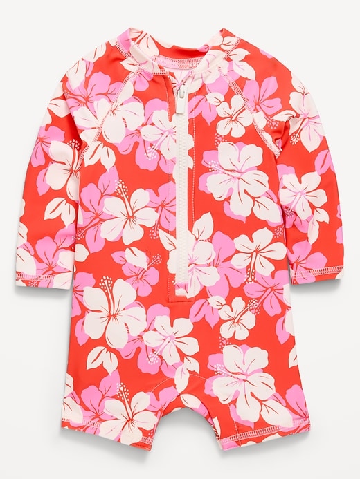 Image number 1 showing, Swim Rashguard Bodysuit for Baby