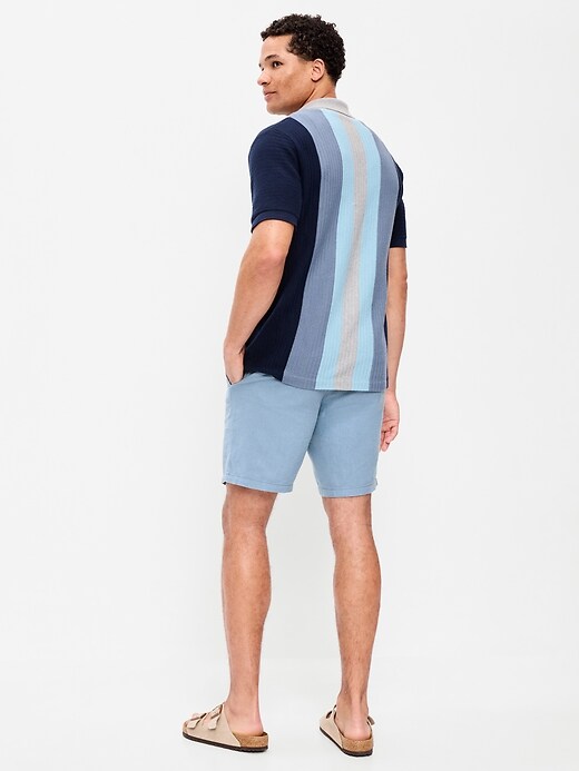 Image number 3 showing, Slim Linen-Blend Rotation Chino Shorts -- 8-inch inseam