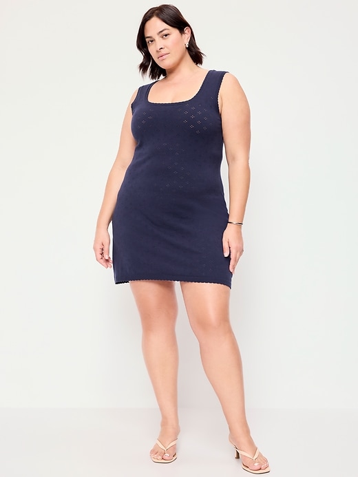 Image number 9 showing, SoSoft Lite Pointelle Sweater Dress