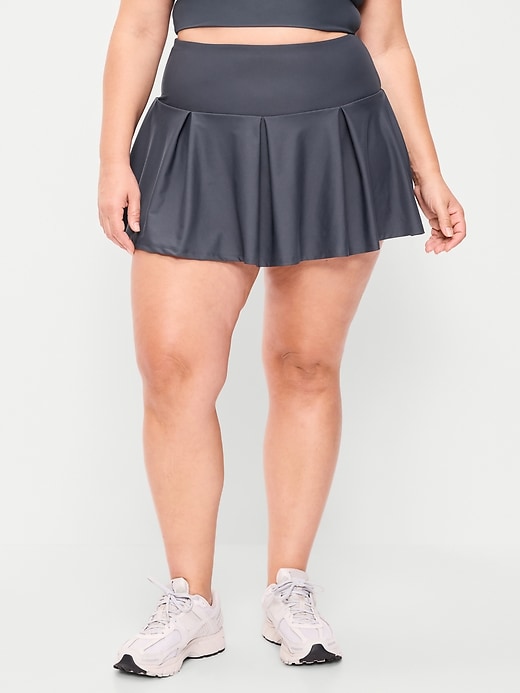 Image number 6 showing, Extra High-Waisted Drop-Waist PowerSoft Skort
