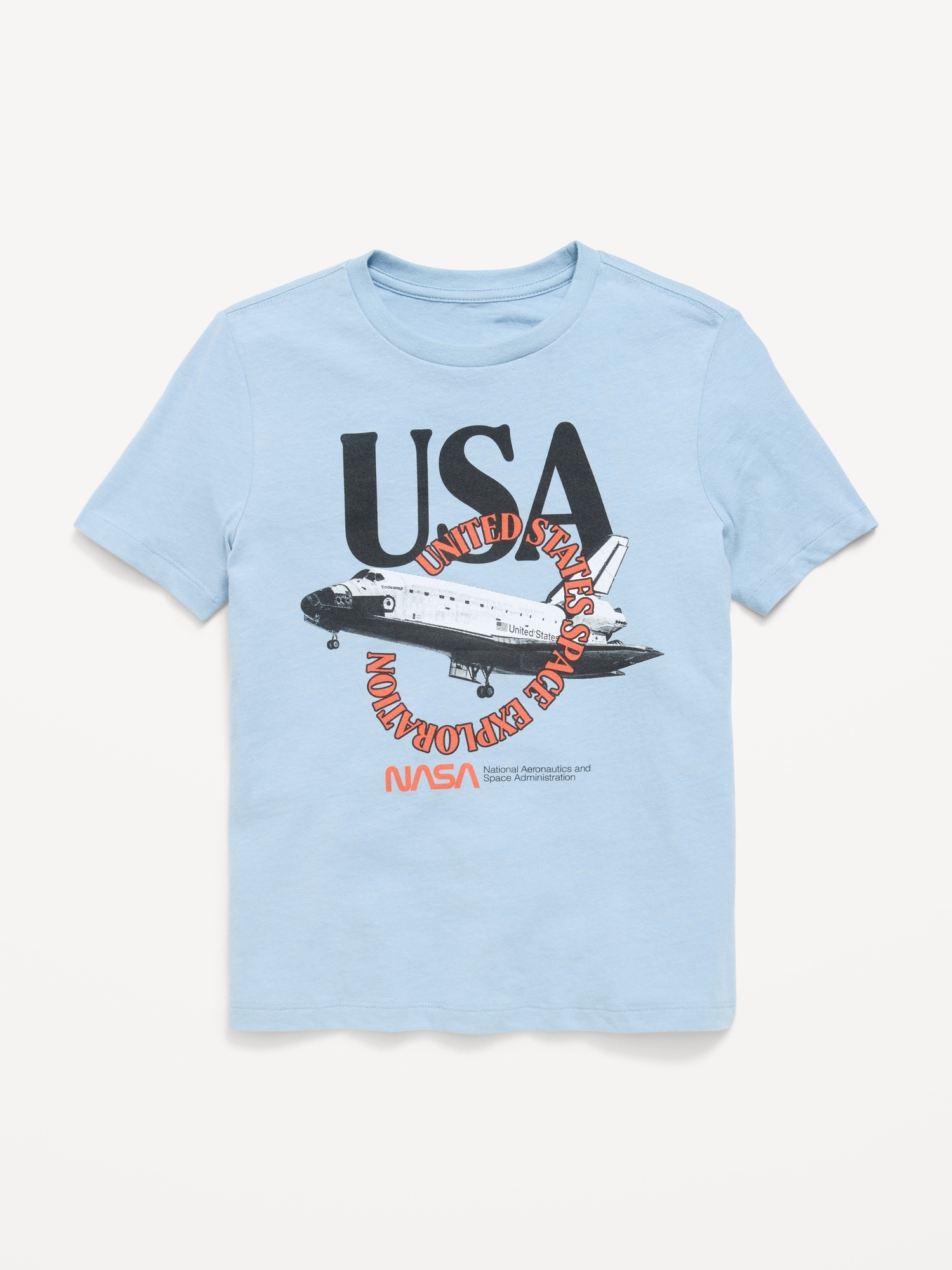 NASA Gender-Neutral Graphic T-Shirt for Kids