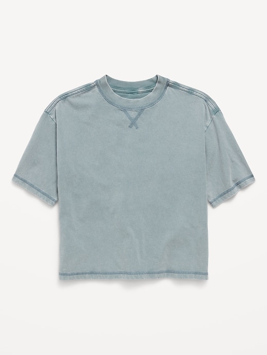 Image number 2 showing, Oversized Short-Sleeve Boxy T-Shirt for Boys