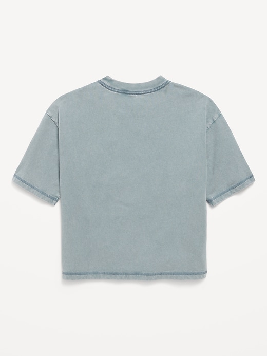 Image number 3 showing, Oversized Short-Sleeve Boxy T-Shirt for Boys