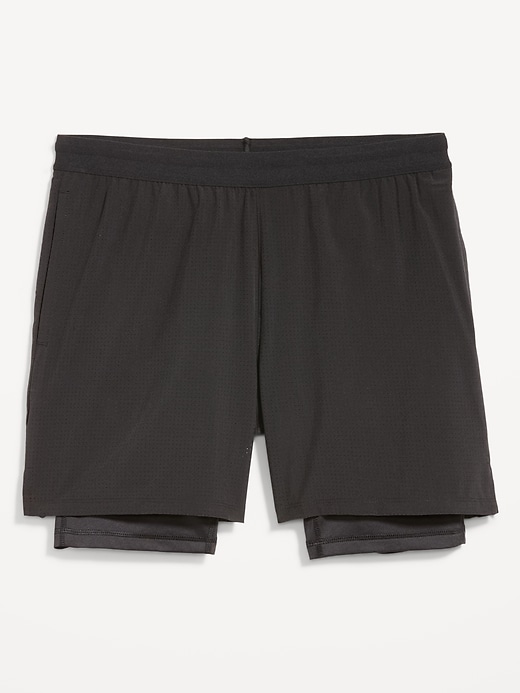 Image number 2 showing, 2-In-1 Performance Run Shorts -- 5-inch inseam