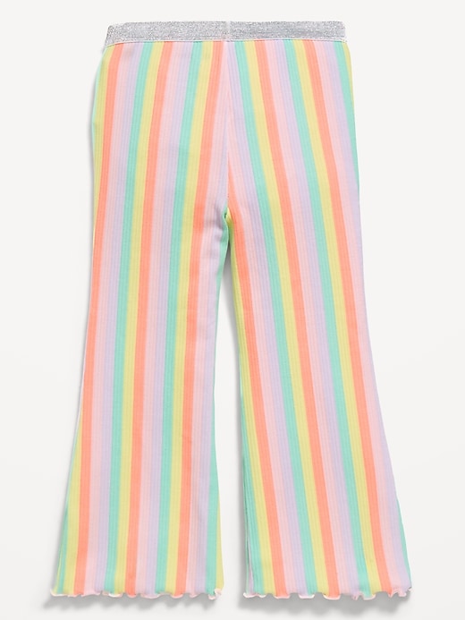 Image number 2 showing, Birthday Striped Flared Leggings for Toddler Girls