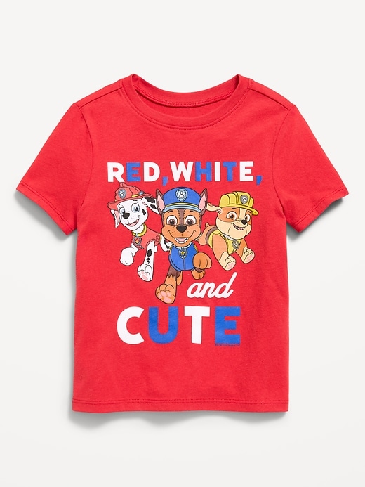 Image number 1 showing, Paw Patrol™ Unisex Graphic T-Shirt for Toddler