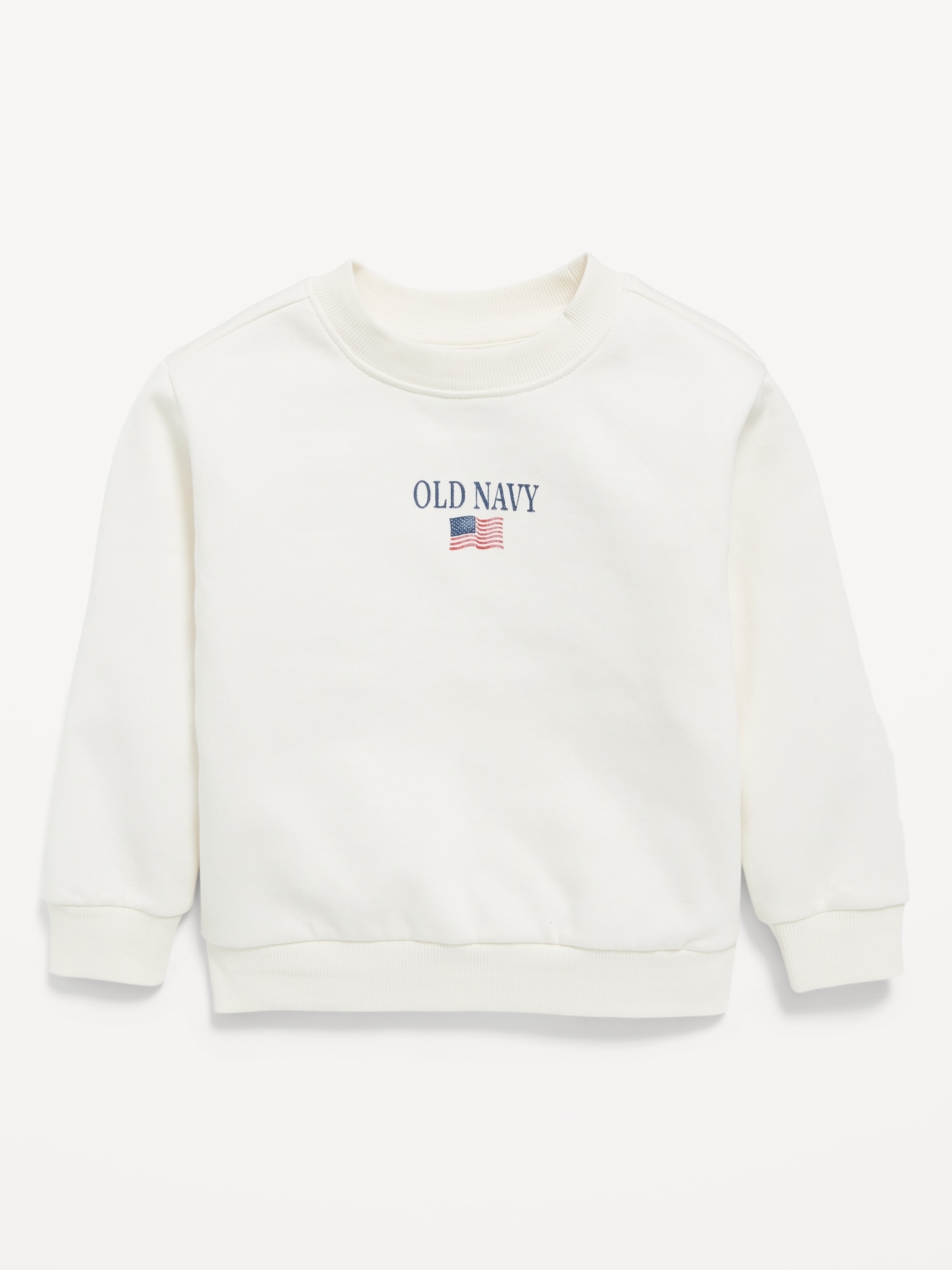Oversized Unisex Logo-Graphic Sweatshirt for Toddler