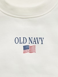 Image number 2 showing, Oversized Unisex Logo-Graphic Sweatshirt for Toddler