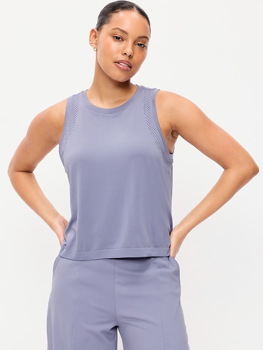 Image number 1 showing, Fluid Seamless Loose Tank Top