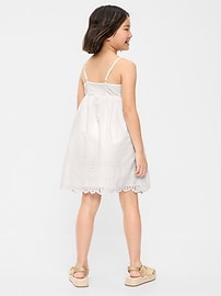 Image number 2 showing, Sleeveless Fit and Flare Dress for Girls