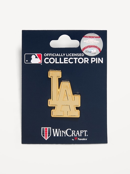 Image number 1 showing, WinCraft® Los Angeles Dodgers Gold Collector Enamel Pin