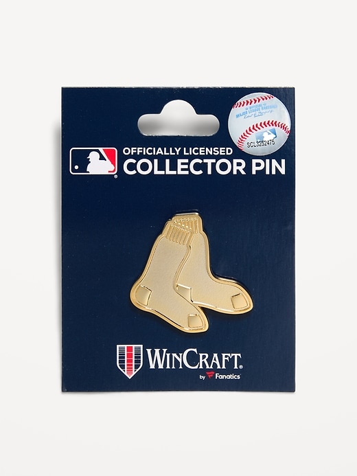Image number 1 showing, WinCraft® Boston Red Sox Gold Collector Enamel Pin