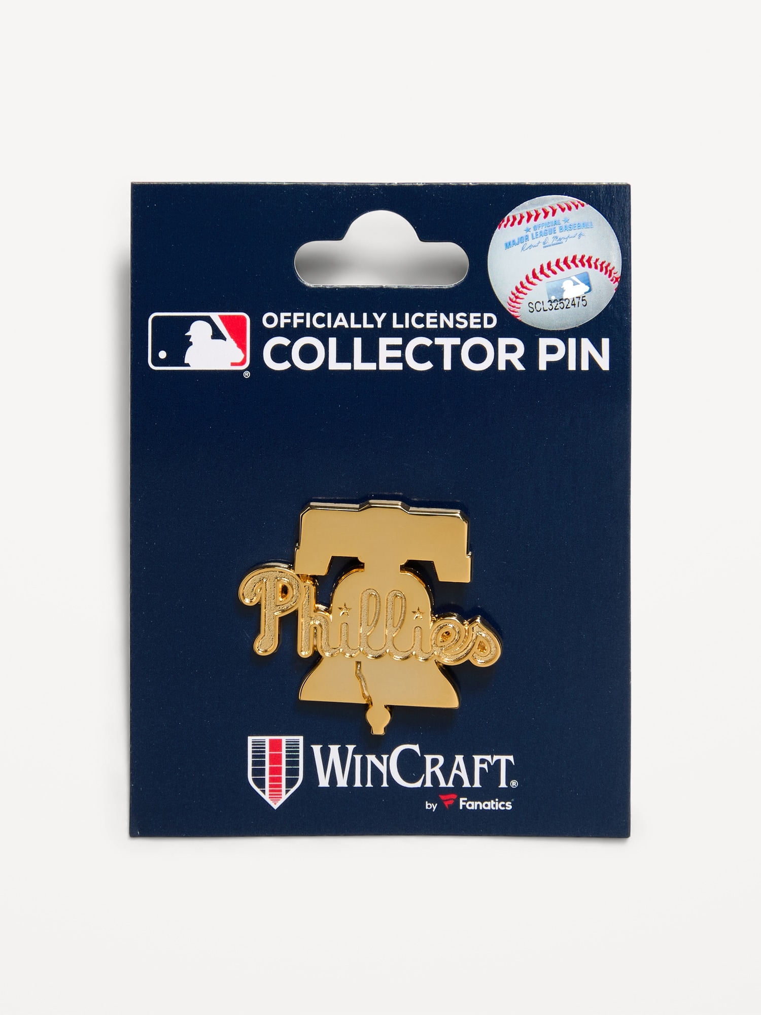 WinCraft® Philadelphia Phillies Gold Collector Enamel Pin