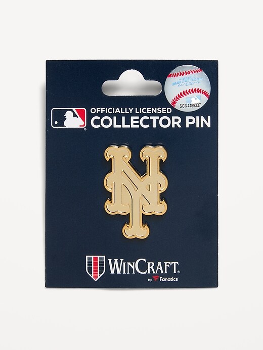 Image number 1 showing, WinCraft® New York Mets Gold Collector Enamel Pin