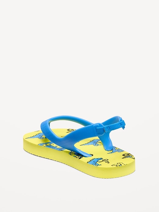 Image number 3 showing, Unisex Flip-Flop Sandals for Toddler (Partially Plant-Based)