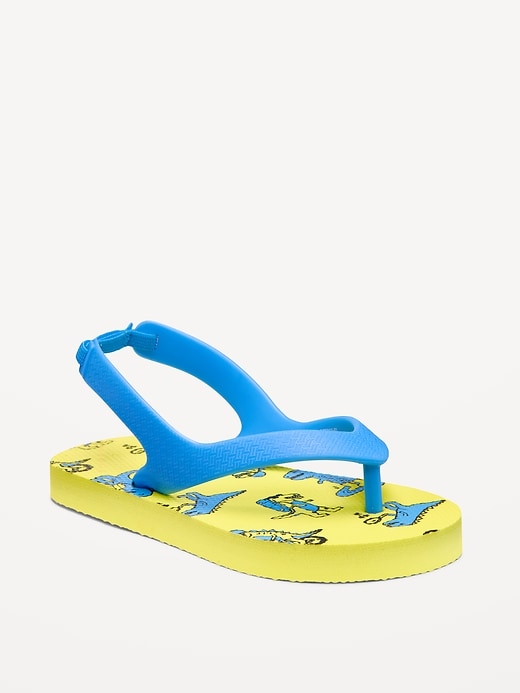 Image number 1 showing, Unisex Flip-Flop Sandals for Toddler (Partially Plant-Based)
