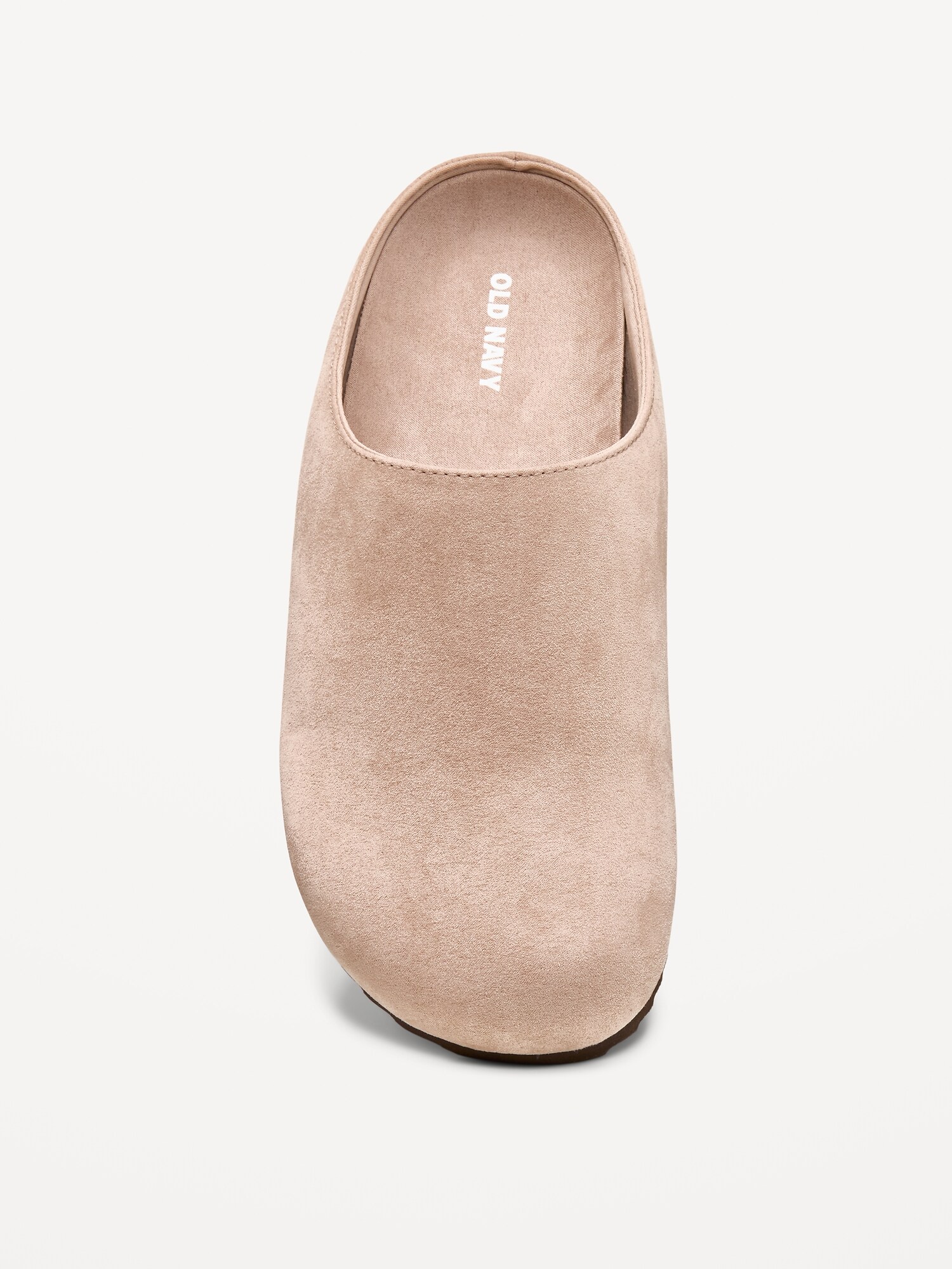 Мужские сабо Old Navy Faux-Leather Mule Shoes for Men, цвет: Серый — фото 2