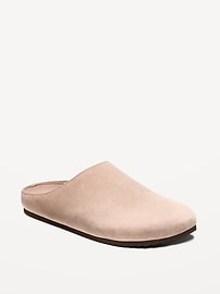 Image number 1 showing, Faux-Leather Mule Shoes for Men