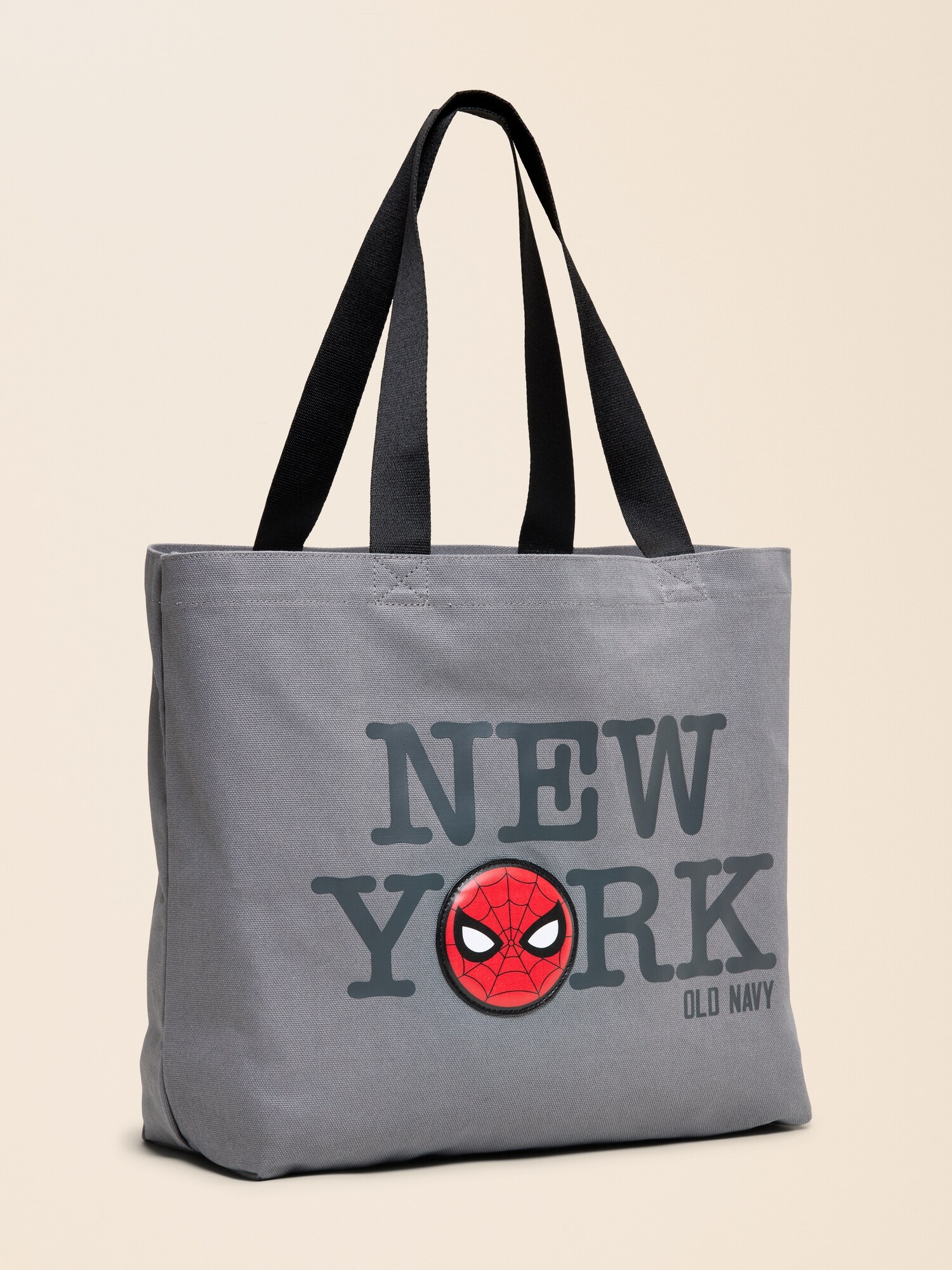 Женская сумка Old Navy x Marvel Spider-Man Large, цвет: Меланжевый серый — фото 2