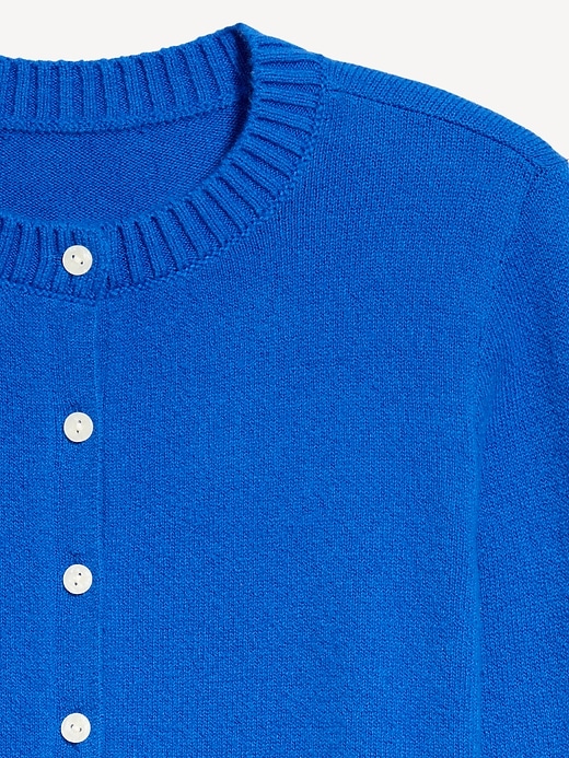 Image number 5 showing, SoSoft Lite Cropped Crew-Neck Cardigan