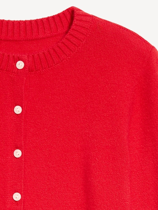 Image number 5 showing, SoSoft Lite Cropped Crew-Neck Cardigan
