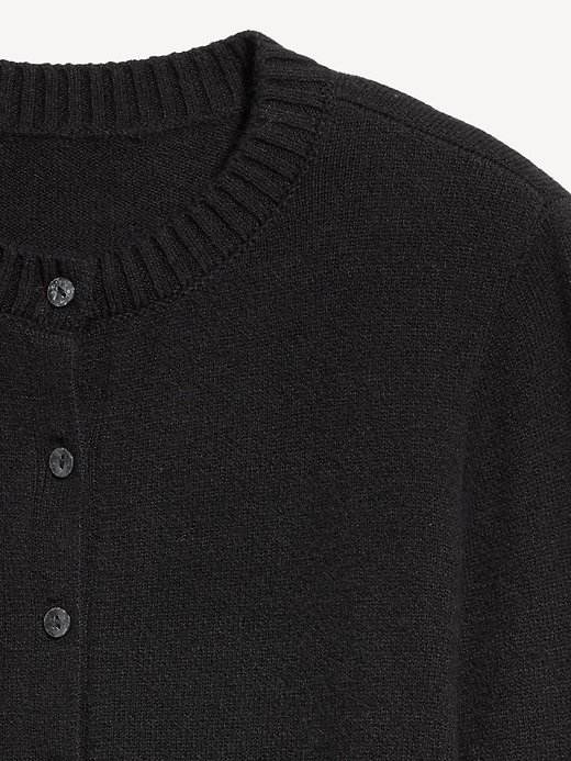 Image number 5 showing, SoSoft Lite Cropped Crew-Neck Cardigan