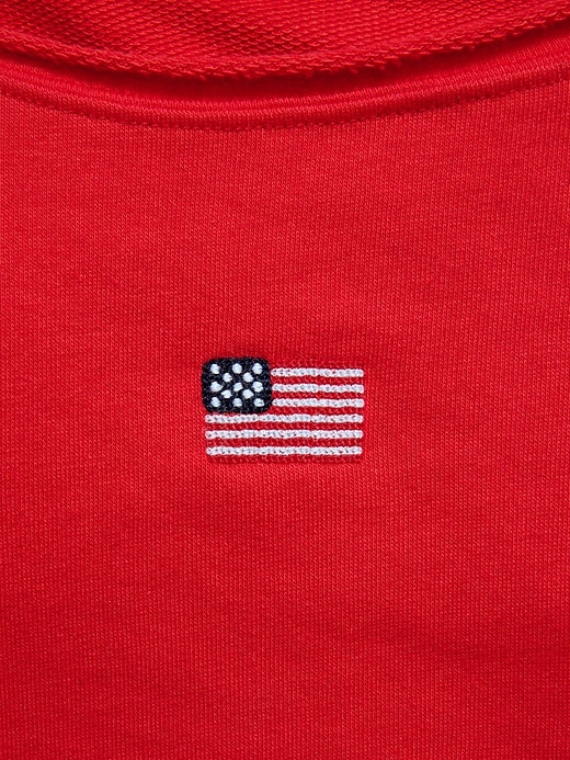 Image number 2 showing, Oversized Off-Shoulder Graphic Tunic Sweatshirt for Girls