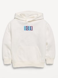 Image number 1 showing, ICEE® Oversized Gender-Neutral Graphic Pullover Hoodie for Kids