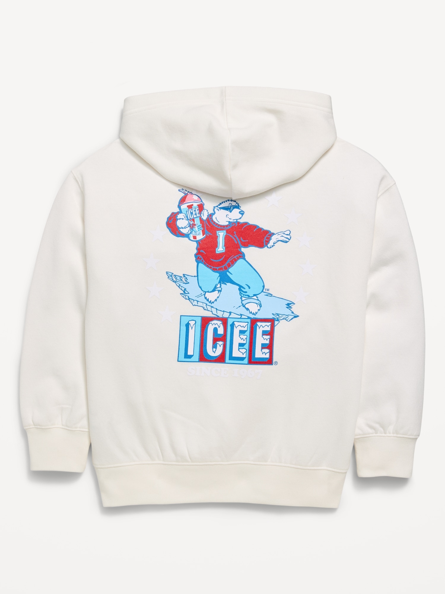 ICEE® Oversized Gender-Neutral Graphic Pullover Hoodie for Kids