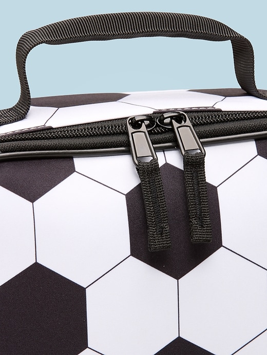 Image number 2 showing, Soccer Ball Lunch Bag for Kids