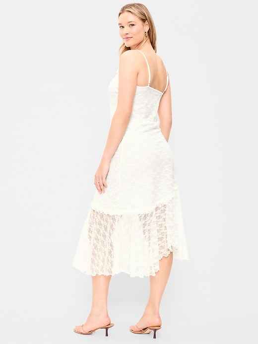 Image number 7 showing, Fit & Flare Lace Midi Dress