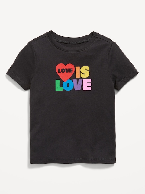 Short-Sleeve Unisex Graphic T-Shirt for Toddler