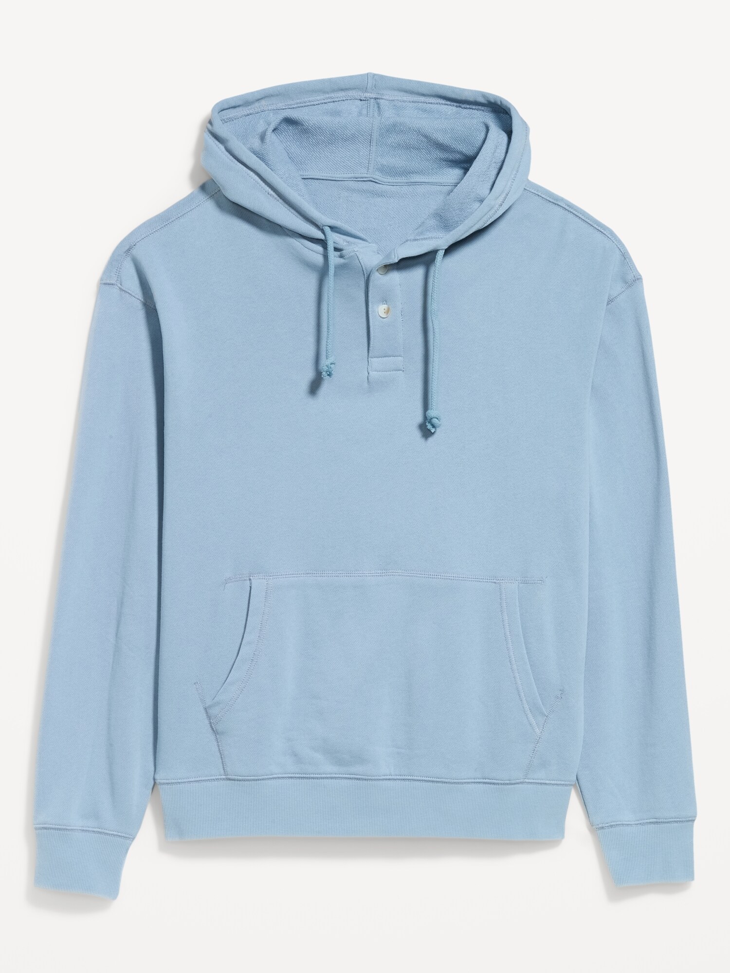 Мужское худи Old Navy French Terry Pullover, цвет: Синий — фото 4