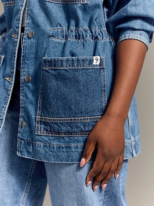 Image number 5 showing, Old Navy x Christopher John Rogers Chore Utility Jean Jacket