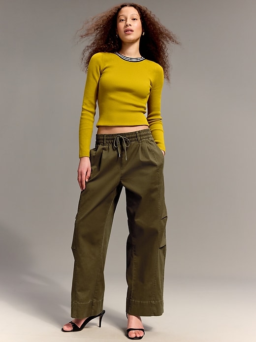 Image number 3 showing, Old Navy x Christopher John Rogers Long-Sleeve Back Keyhole Sweater