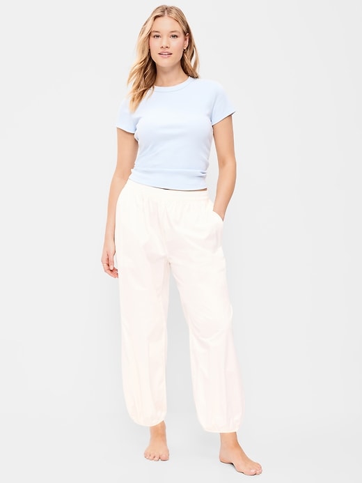 Image number 5 showing, Lightweight Pull-On Parachute Sleep Pants