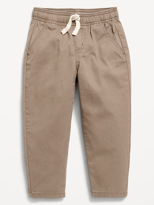 Image number 1 showing, Pull-On Barrel-Leg Pants for Toddler Boys
