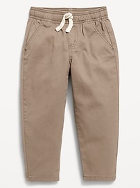 Image number 1 showing, Pull-On Barrel-Leg Pants for Toddler Boys
