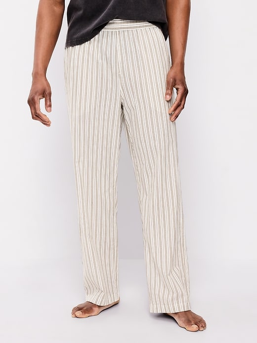 Baggy Poplin Boxer Pajama Pants
