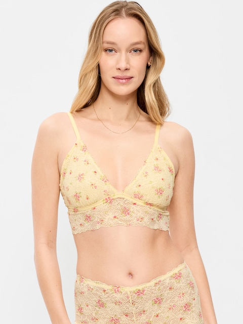 Lace Longline Bralette