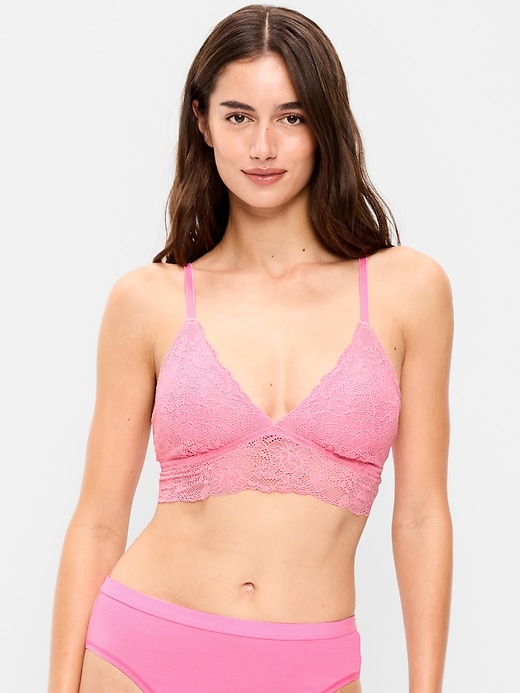 Lace Longline Bralette from Old Navy - $12.49