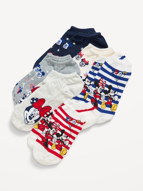 Disney© 6-Pack Novelty Ankle Socks for Women