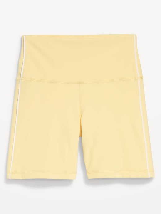 Image number 9 showing, High-Waisted StudioSmooth Biker Shorts -- 6-inch inseam