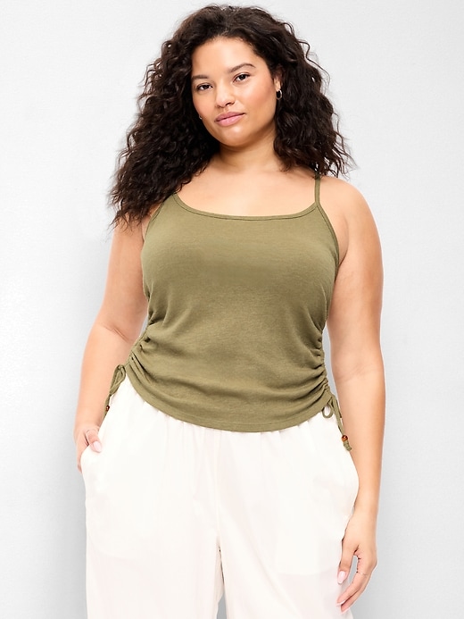 Image number 8 showing, Shirred Side Cami Tank Top