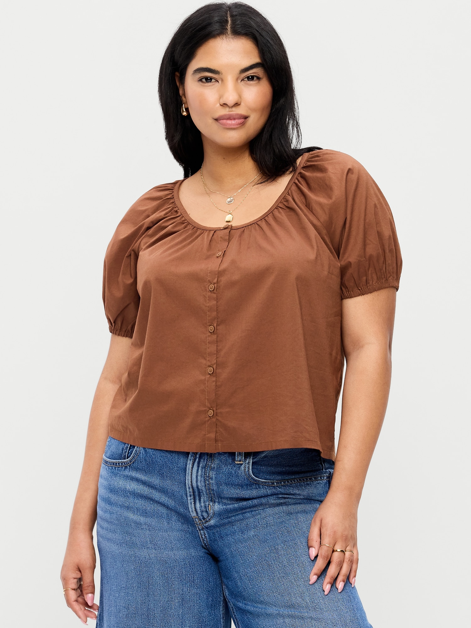 Image number 5 showing, Airy Button-Down Top